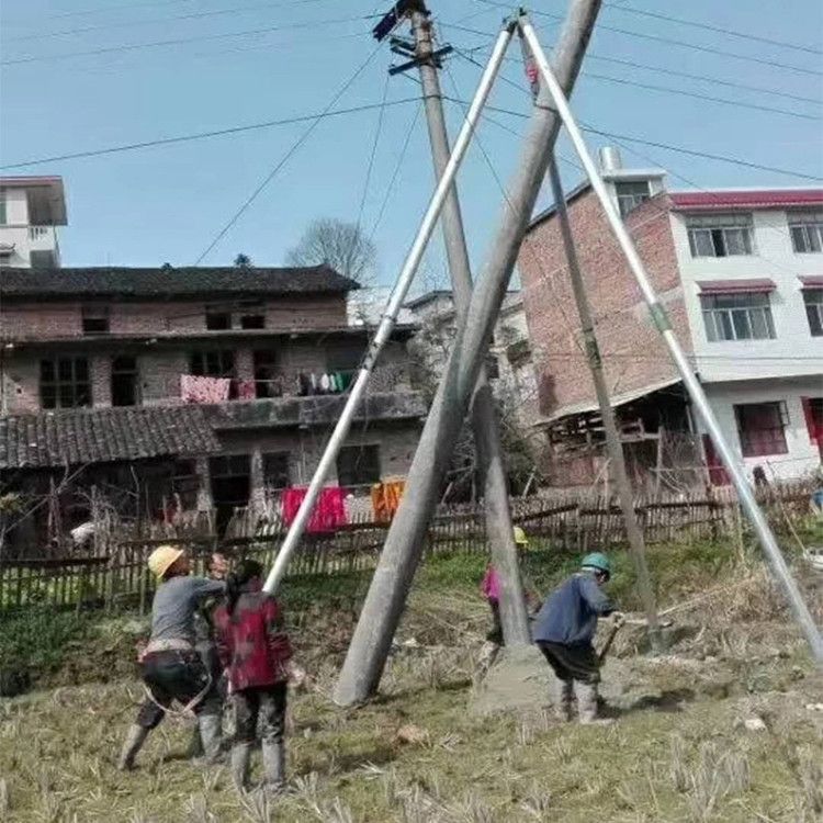 電線桿山地施工架線起桿機(jī) 120管式