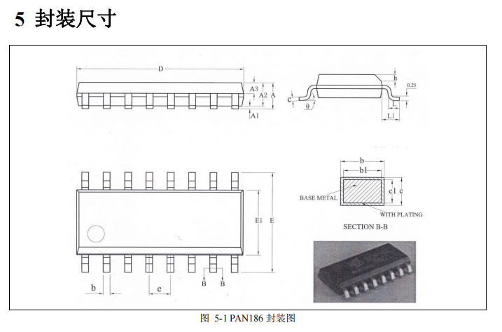 磐啟PAN186低功耗芯片